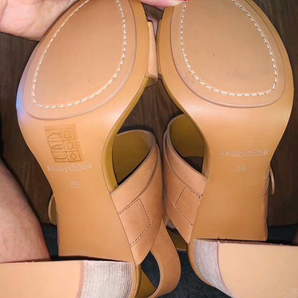 See by Chloe heels, like new. - Picture 2 of 6